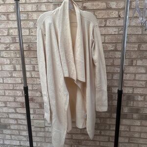 NEW Flawless Cream White Open Cardigan - Misses XS/S